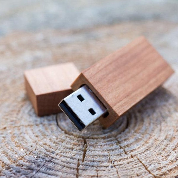USB-Stick mit Holzgehäuse